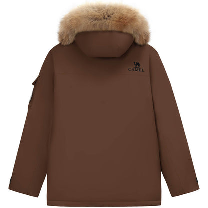 Пуховик Camel Warm Fleece Series Parker - Boxette Shop