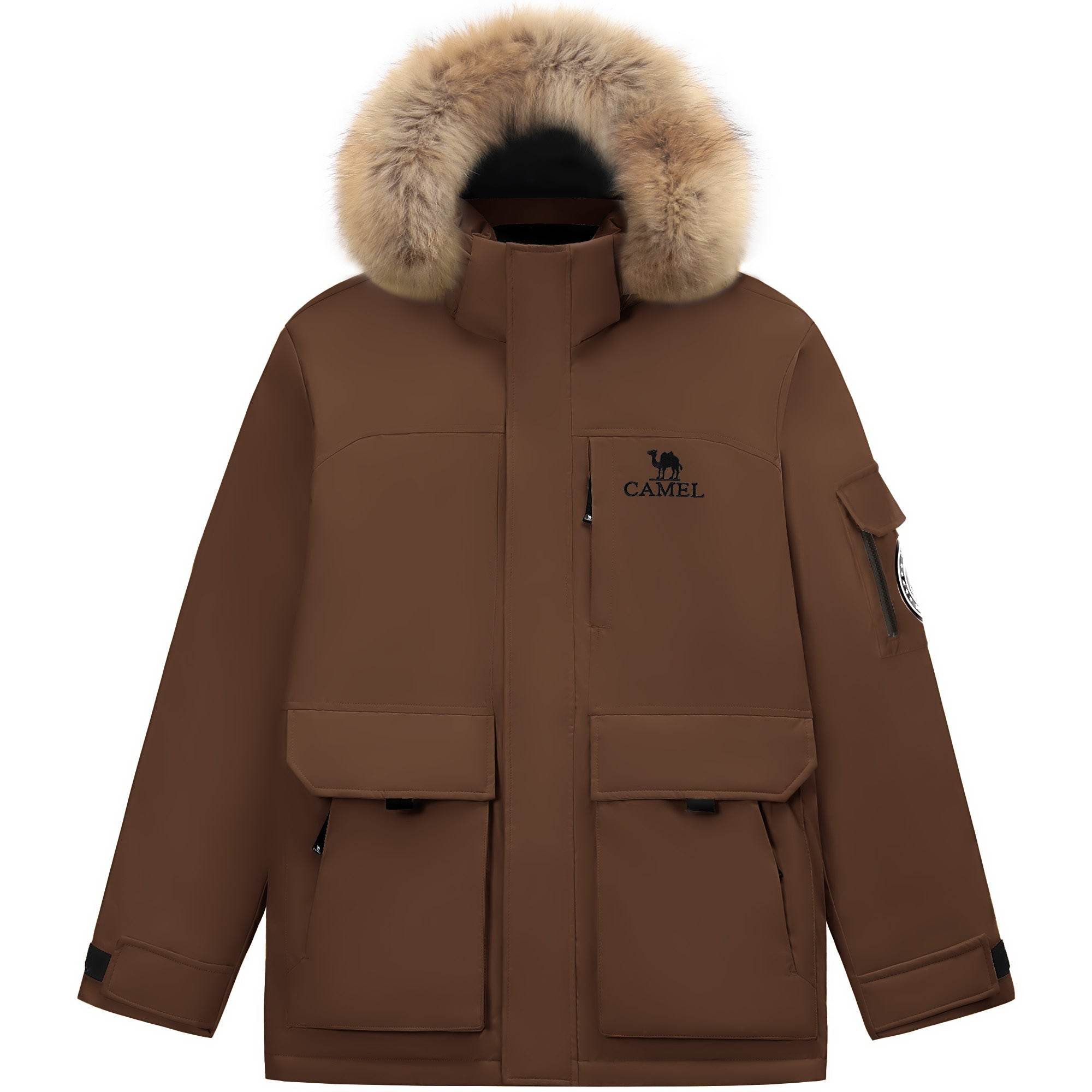 Пуховик Camel Warm Fleece Series Parker - Boxette Shop