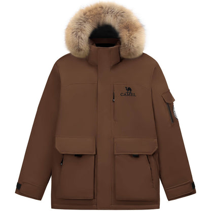 Пуховик Camel Warm Fleece Series Parker - Boxette Shop
