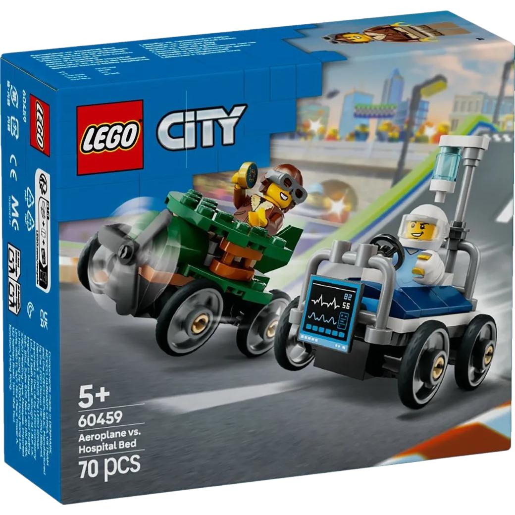 LEGO "Kasalxona yotoqli samolyot mashinasi" (60459)