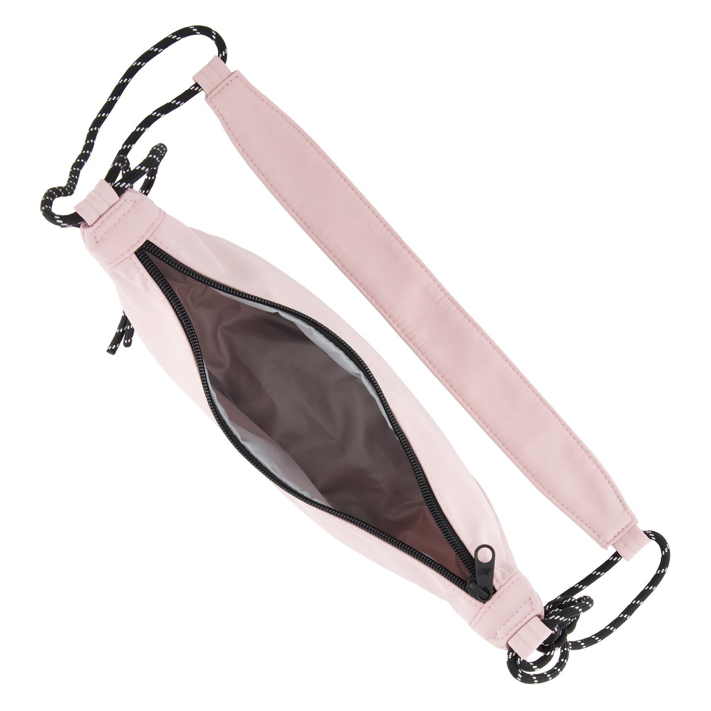 Yangi balansli zip yopilgan logotipli markali matodan yelkali ko'ndalang sumkasi oddiy ayollar rangpar choyshab