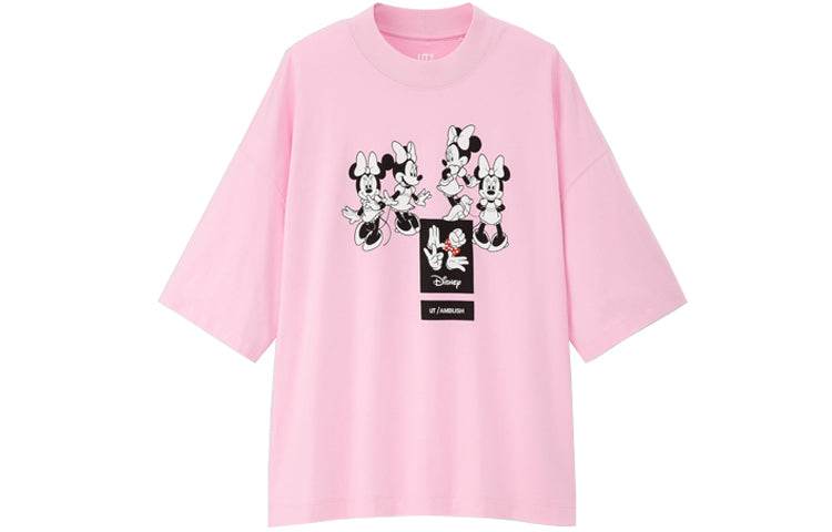 Футболка женская Uniqlo Mickey Print Drop Shoulder S - Boxette Shop