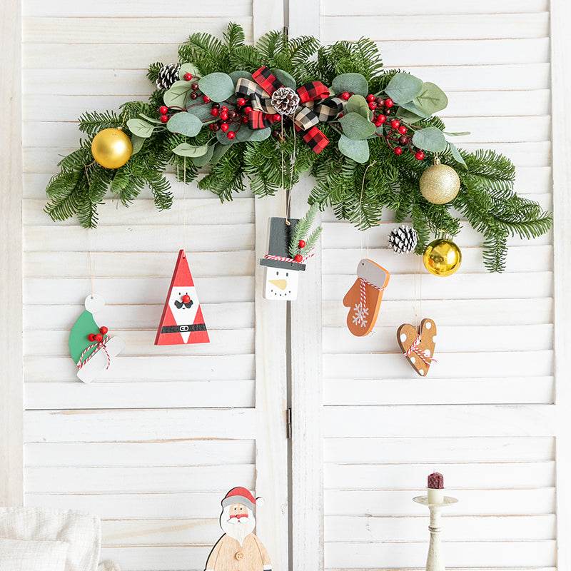 Гирлянда настенная Aying Rattan Pine Xmas - Boxette Shop