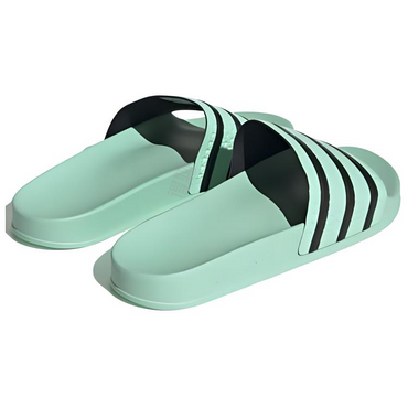 Adidas originals adilette серия отдых и комфорт quick dry шлепанцы мужские черный зеленый