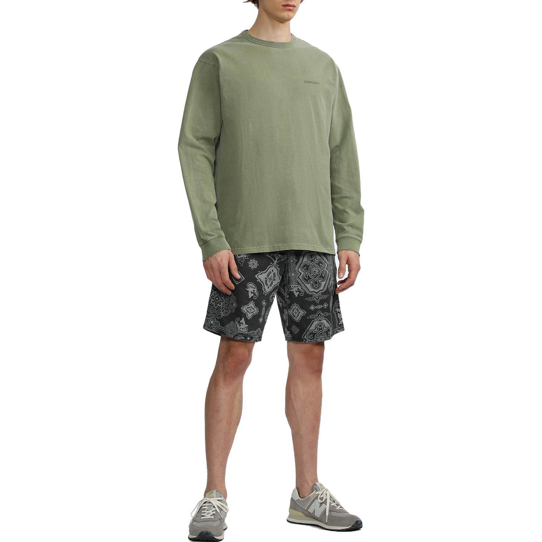 Шорты мужские Carhartt WIP classic logo label - Boxette Shop