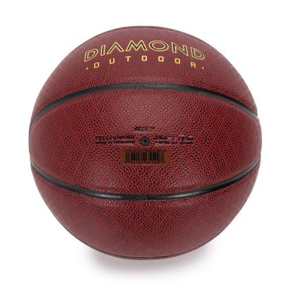 Jordan баскетбольные из искусственной кожи нескользящие, впитывающие влагу, прочные, красно-коричневые, тренировочные no.7, унисекс