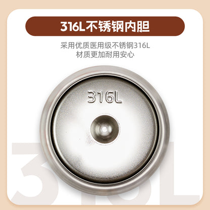 Thermos cuisinart гарри поттер совместный бренд хогвартс прямой питьевой студент нержавеющей стали изолированные кружки черный 500 мл