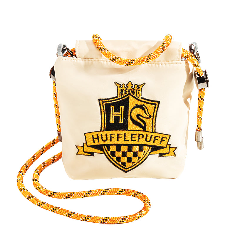 Pinkypinky pinky pikopi harry potter drawstring pocket magic college style polyester single shoulder crossbody bag men's and women's couple multicolour