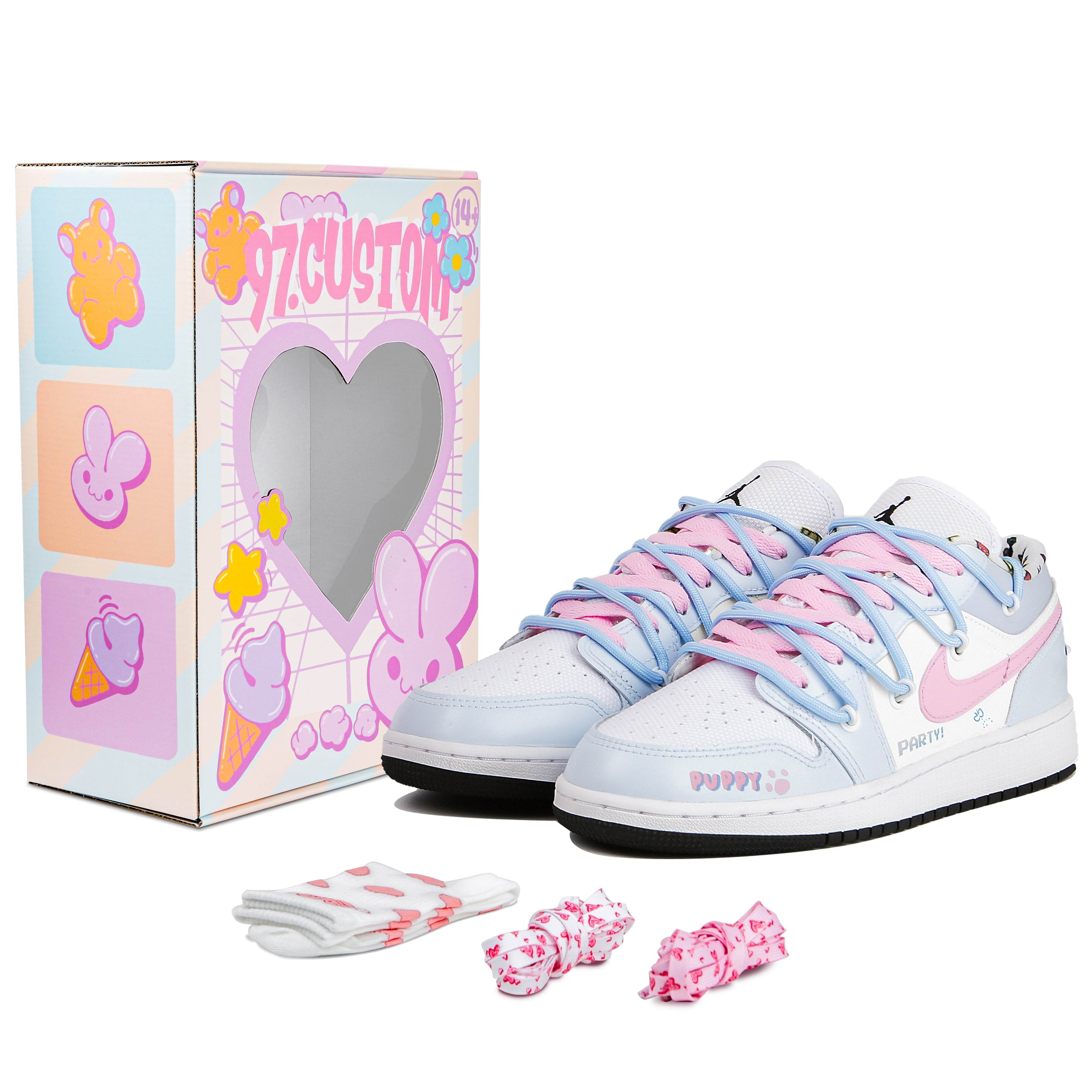 Кроссовки детские Jordan air 1 low heartwarming - Boxette Shop