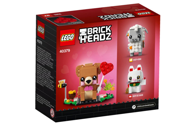 LEGO Brickheadz o'yinchoq ayiqni yaxshi ko'radi (40379)