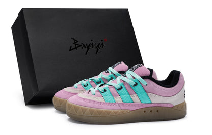 【кроссовки на заказ】adidas originals adimatic 811 производство 田园诗 специальная коробка для обуви dopamine противоскользящие износостойкие низкие бордовые туфли мужчины и женщины с одинаковыми моделями розовый tiffany