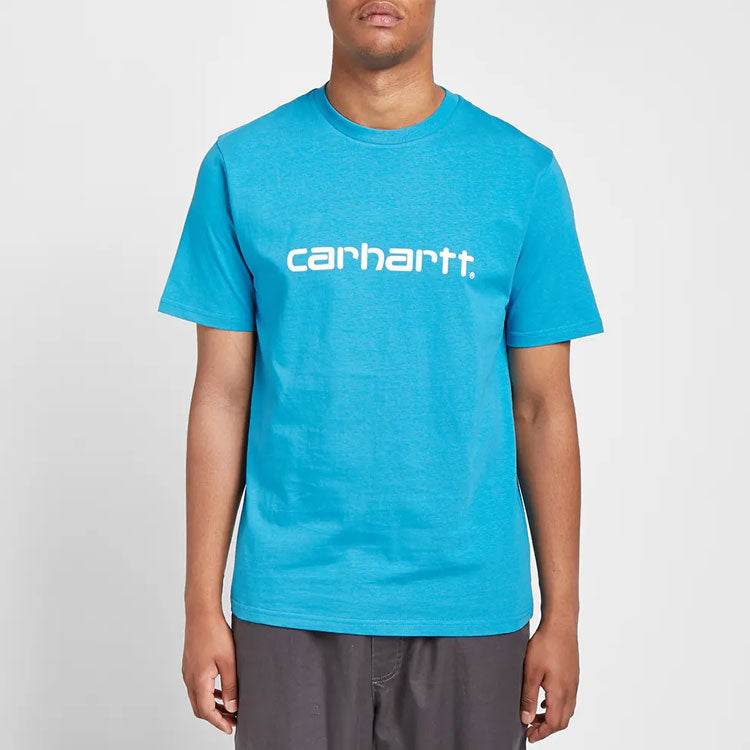 Футболка мужская Carhartt WIP printed letter - Boxette Shop