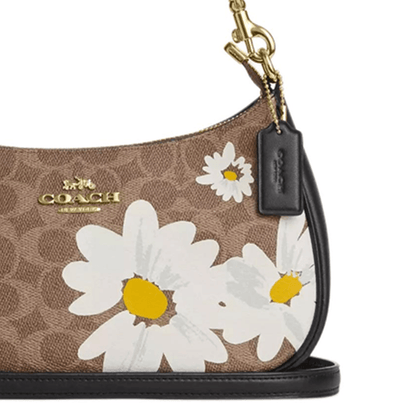 Сумка женская Coach Teri 24 Floral Print Brand Logo - Boxette Shop