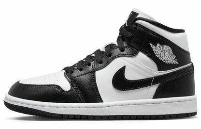 Jordan Air Jordan 1 Mid "Qora oq Panda" krossovkalari
