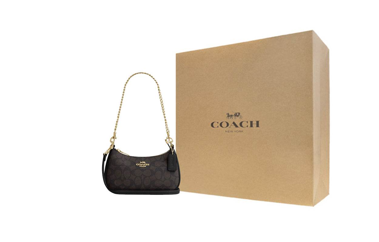 Сумка женская Coach Teri 20 Classic Old Flower Zip - Boxette Shop