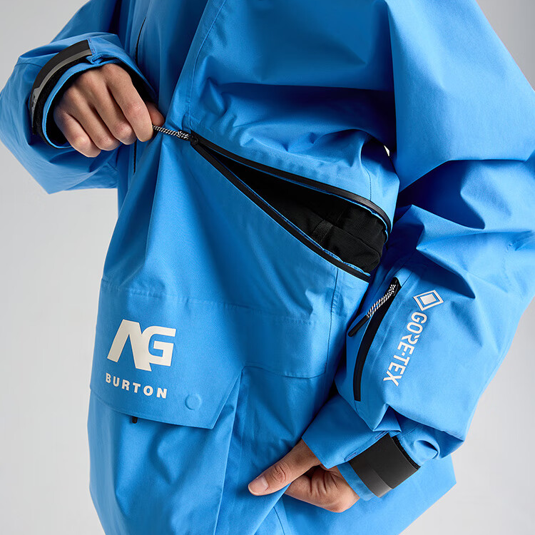 Burton analog ag flyrail goretex 2l капюшон с длинным рукавом топ дышащий ветрозащитный водонепроницаемый брюки лыжная куртка комплект унисекс