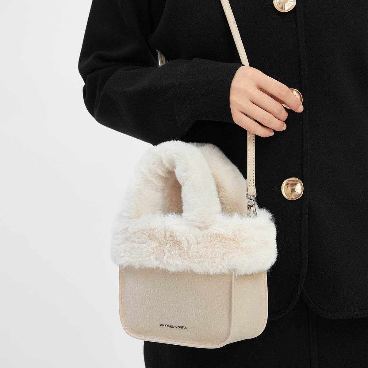 Сумка женская Charles&Keith Plush Collection Soft - Boxette Shop