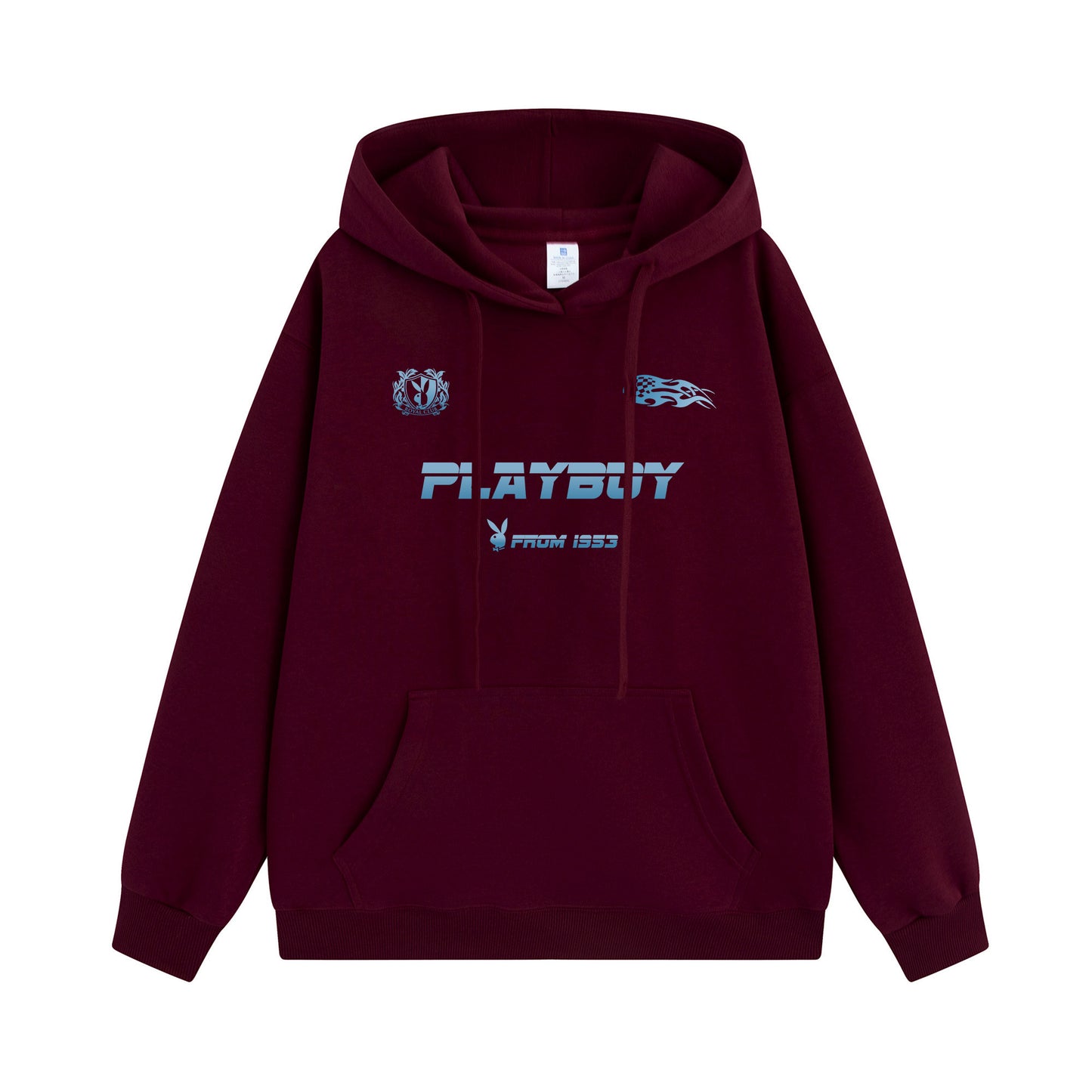 Erkaklar uchun Playboy kapshonli ko'ylagi