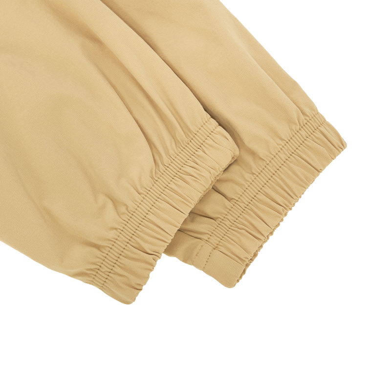 New Balance bolalar trikotaj kozoklari logotipli va cho'zilgan astarli xaki uzunlikdagi