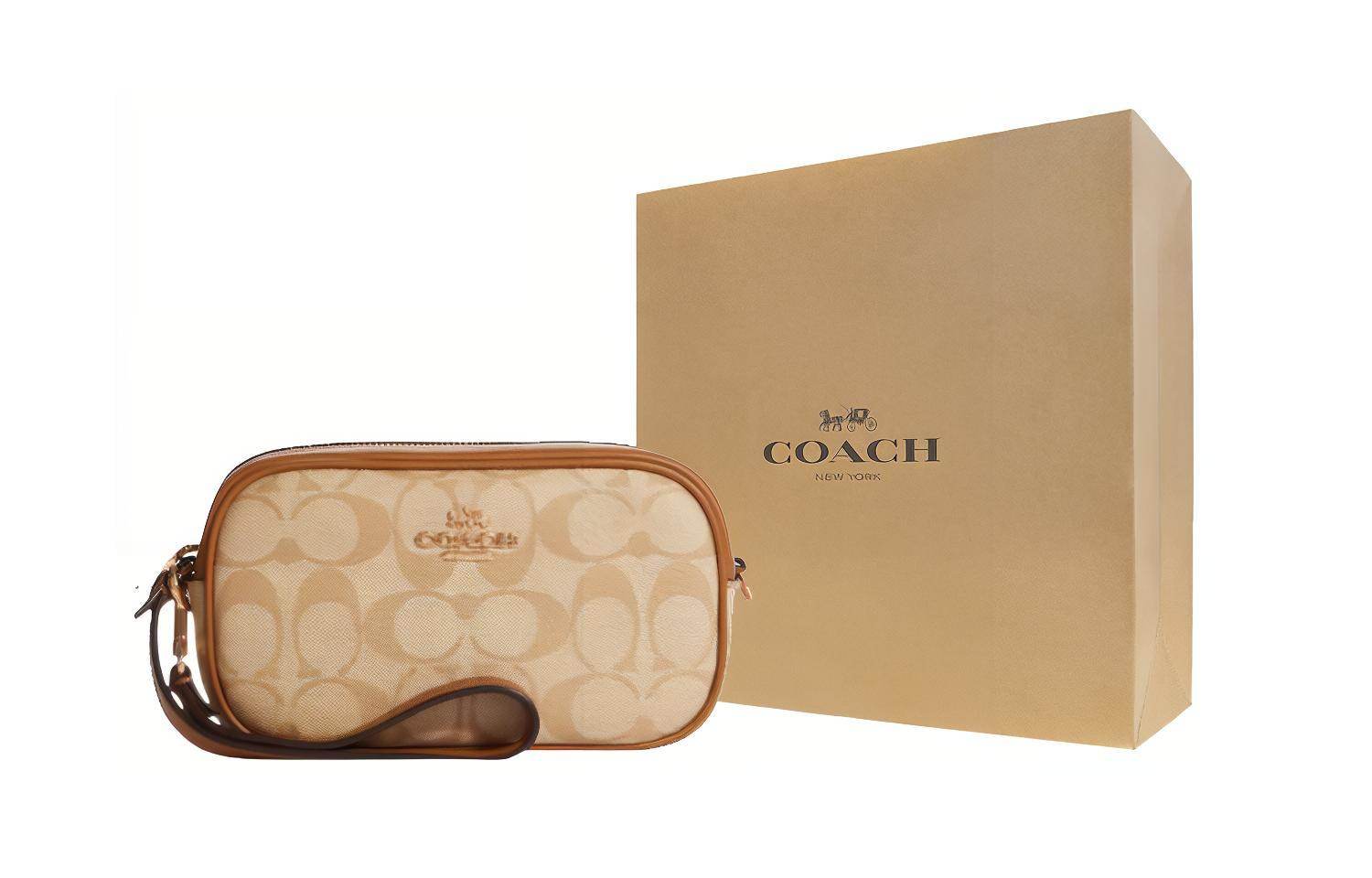 Сумка женская Coach Jamie 18 Classic Old Flower Zip - Boxette Shop
