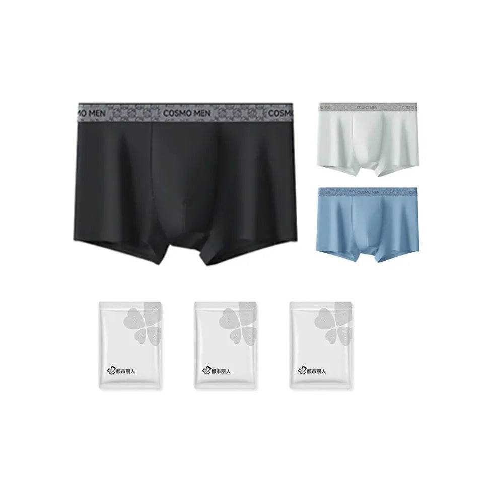 Трусы-боксеры мужские Metropole Mulberry Silk - Boxette Shop