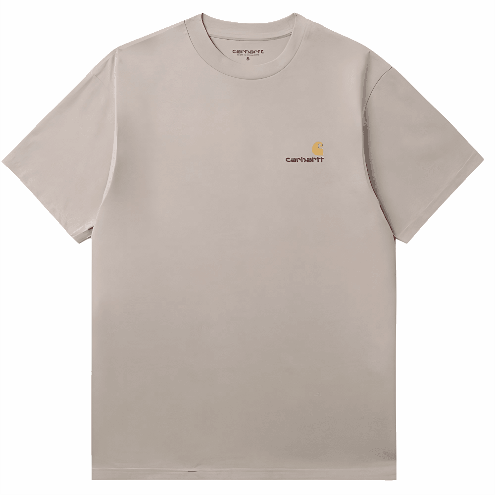 Футболка мужская Carhartt WIP embroidery solid colour - Boxette Shop