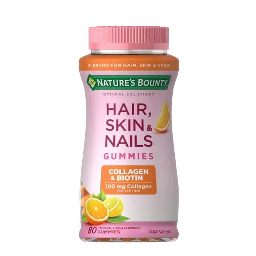 БАД Nature's Bounty Hair, Skin & Nails, 90 жевательных капсул - Boxette Shop