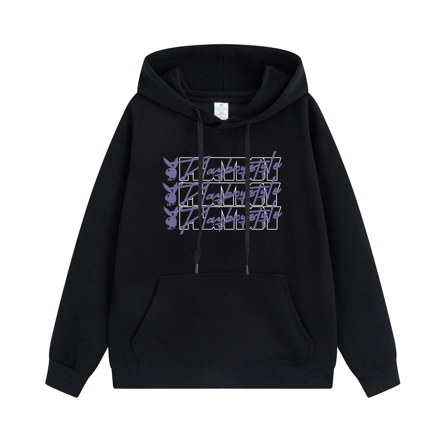 Erkaklar uchun Playboy kapshonli ko'ylagi