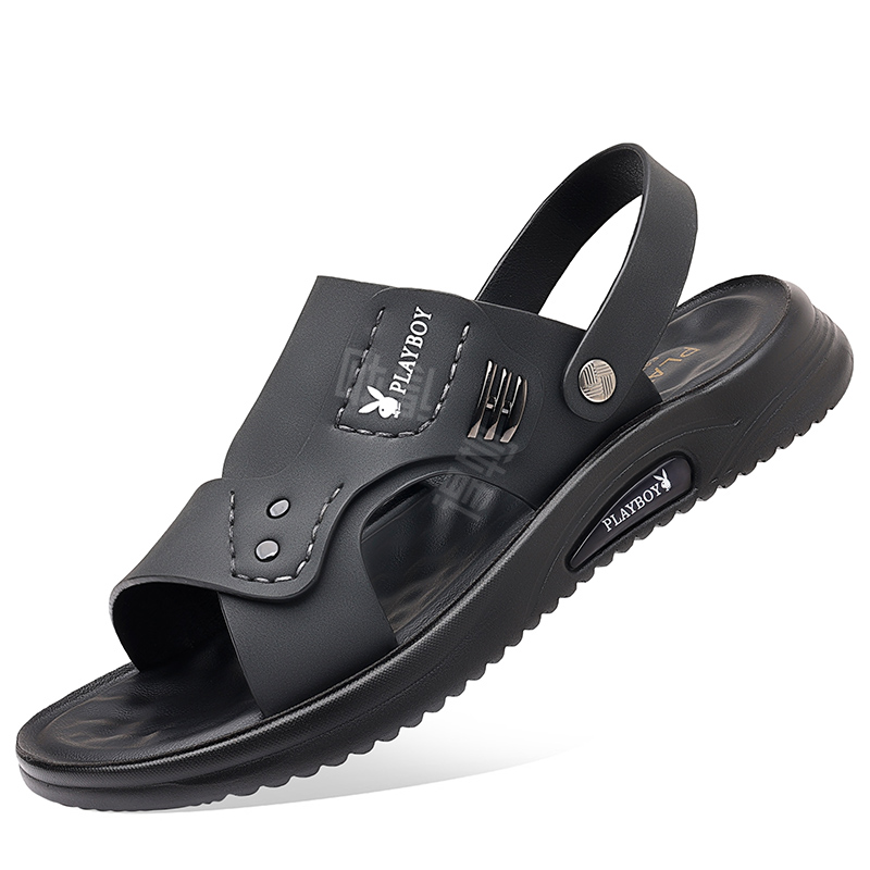 Playboy Beach yozgi erkaklar sandallari