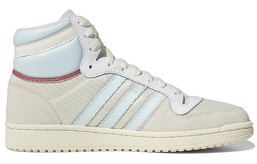 Adidas originals top ten rb противоскользящие износостойкие бордшорты с высоким верхом мужские серый белый синий