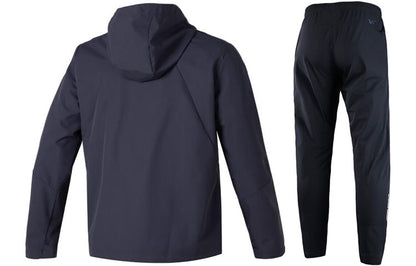 Under armour сплошной цвет логотип логотип капюшон куртка пальто тканые брюки повседневная толстовка мужская