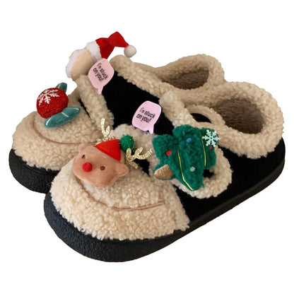 Тапочки детские Fuxi Santa Claus