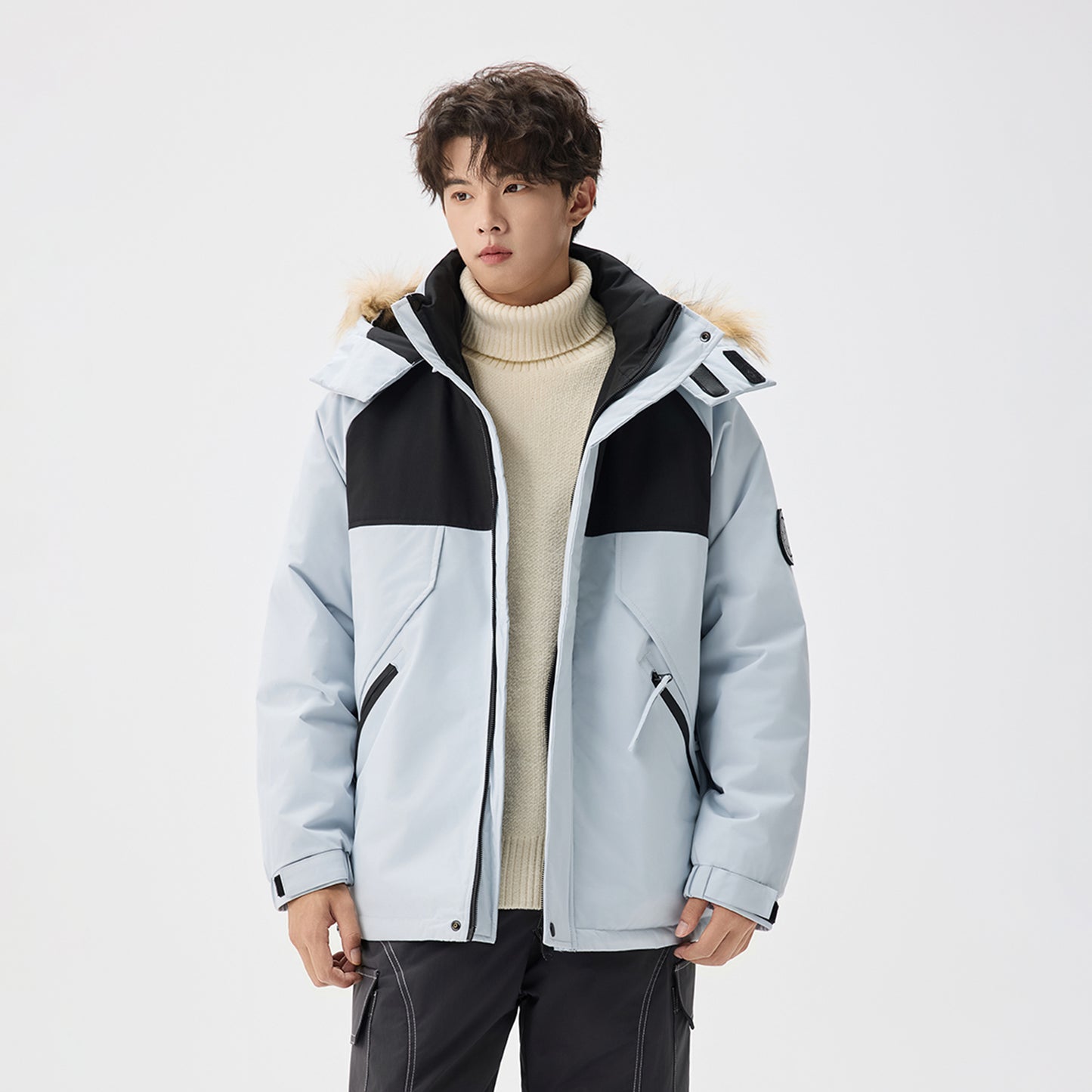 YaYa erkaklar uchun puflangan kurtka