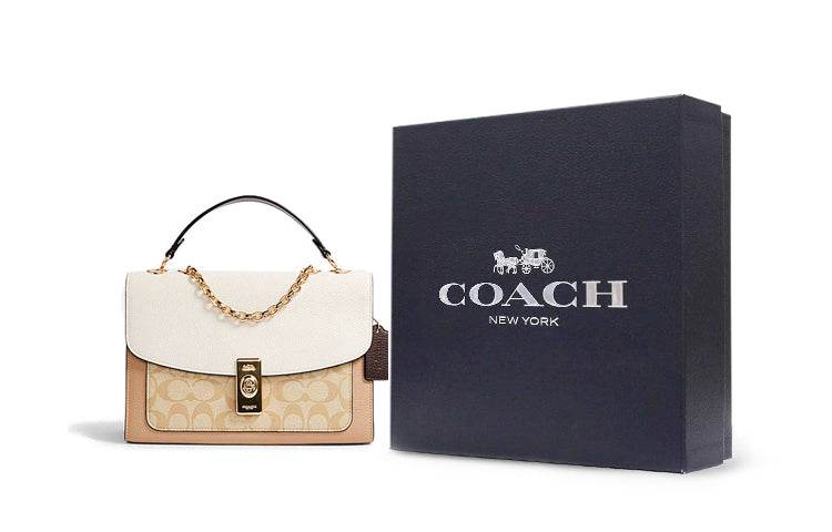 Сумка женская Coach Lane 26 Old Flower Patchwork Canvas - Boxette Shop