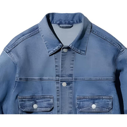 Джинсовая куртка мужская Uniqlo