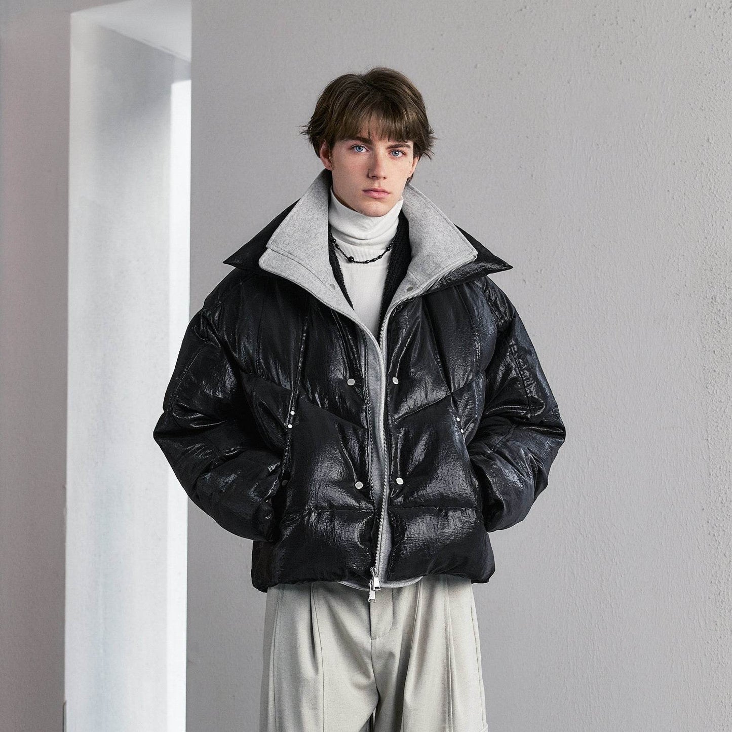 Пуховик мужской Lilbetter Dual Layer Shine - Boxette Shop