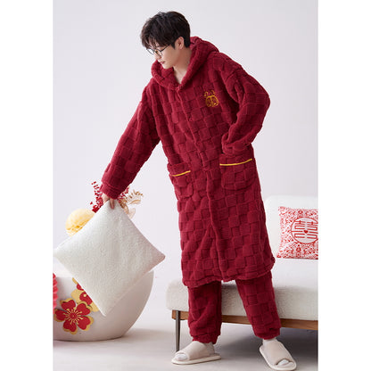 Yizhuang erkaklar pijamasi