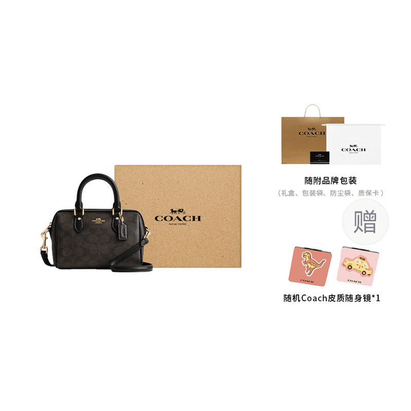 Сумка женская Coach Rowan 18 Classic Old Flower Print - Boxette Shop