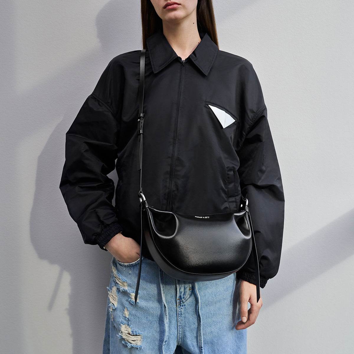 Сумка женская Charles&Keith Noir Oat Dark Moss - Boxette Shop