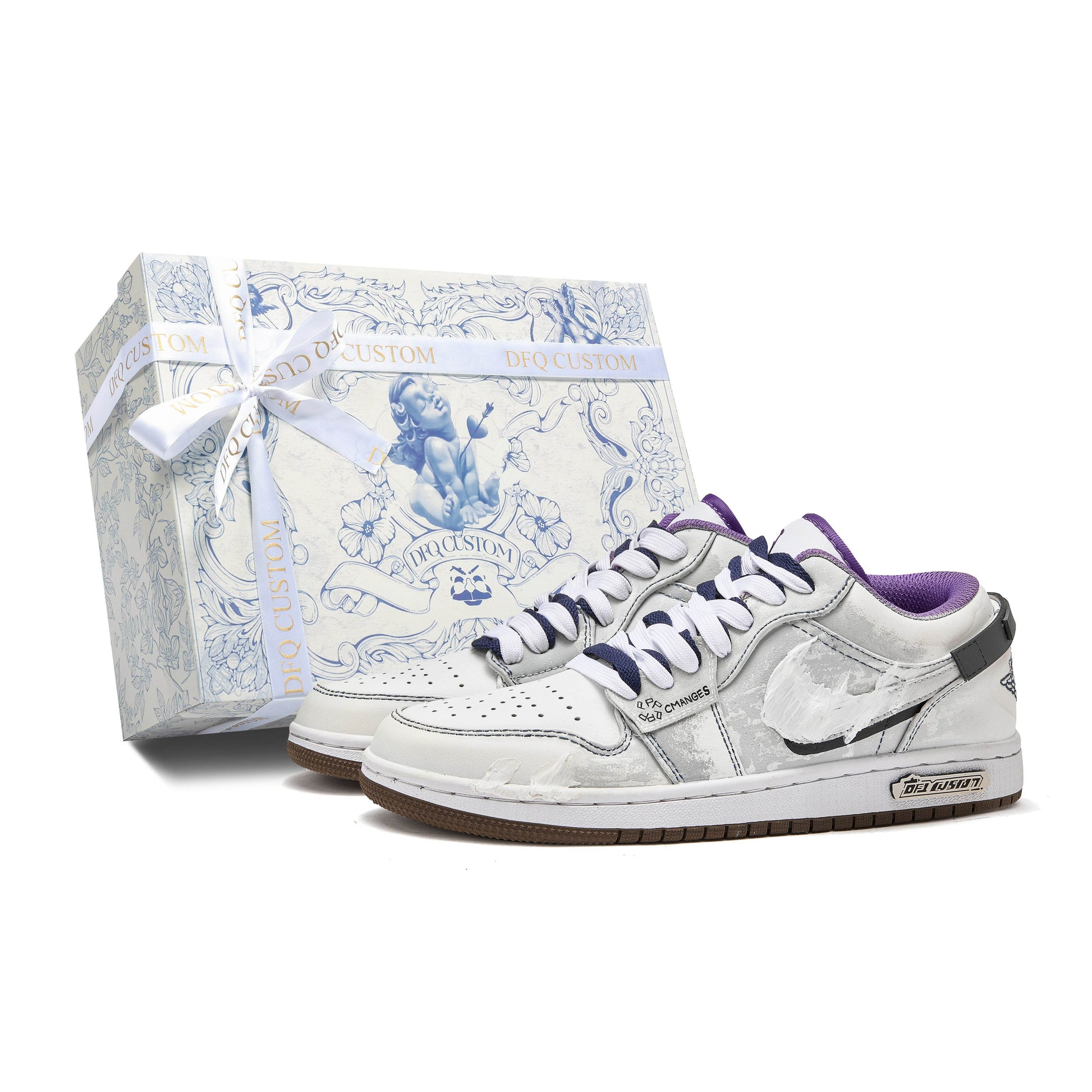 Кроссовки детские Jordan air 1 da vinci - Boxette Shop