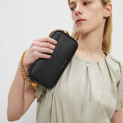 Сумка женская Charles&Keith Zip Hundred Models Square - Boxette Shop