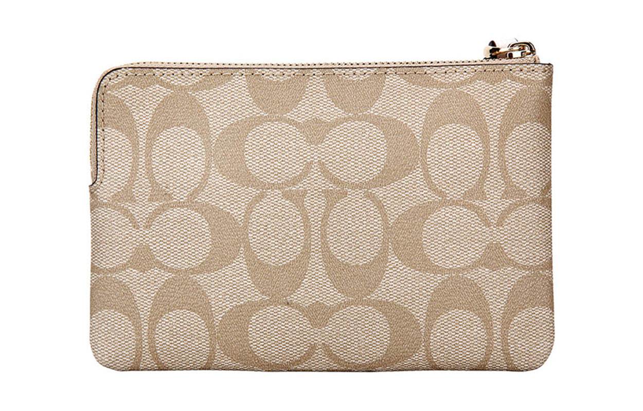 Сумка женская Coach Corner Zip 16 Old Flower Canvas - Boxette Shop