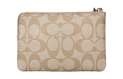 Сумка женская Coach Corner Zip 16 Old Flower Canvas - Boxette Shop