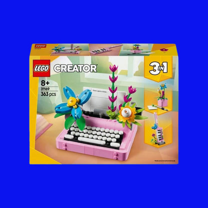 LEGO gul yozuv mashinasi (31169)