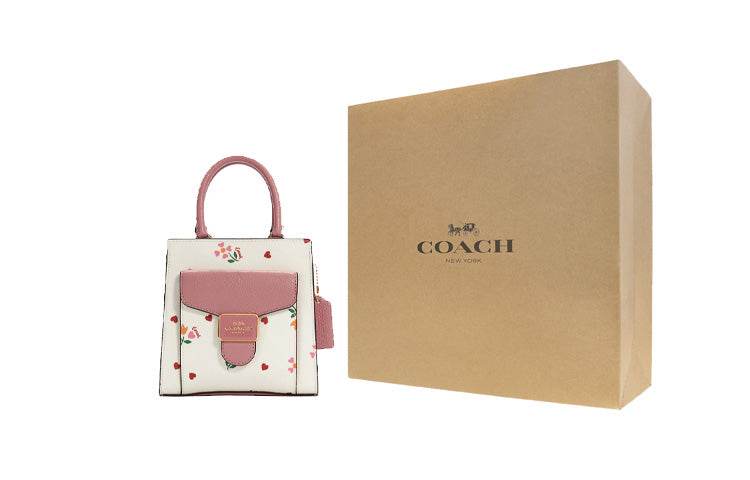 Сумка женская Coach Pepper 17 Heart Petal Print Magnetic - Boxette Shop