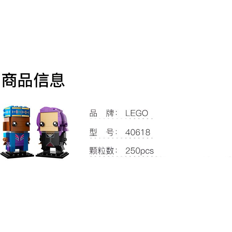 LEGO Garri Potter Kingsley Shacklebolt va Nympadora Tonks (40618)