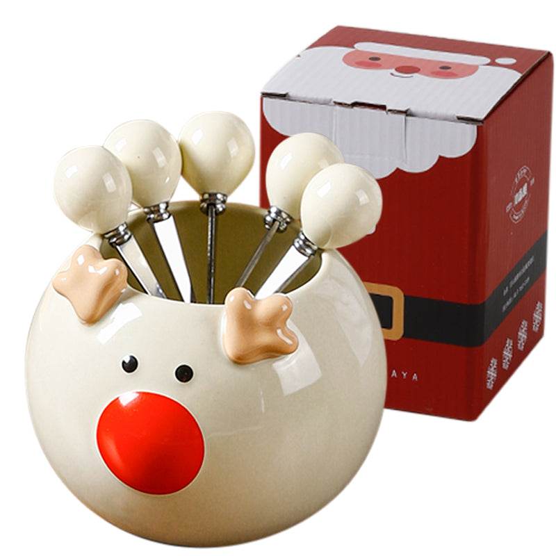 Новогодний набор столовых приборов Kawashimaya - Boxette Shop