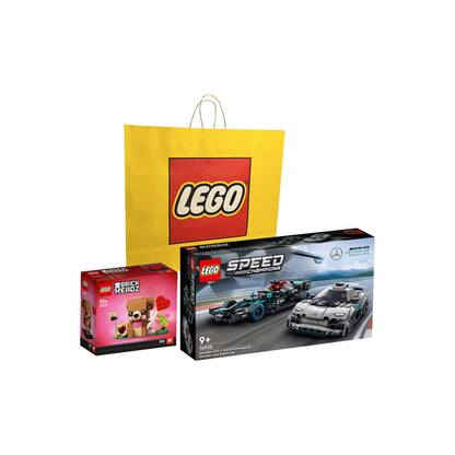 LEGO Supercars Series: Mercedes-AMG F1 W12 E Performance va Mercedes-AMG Project One (76909)
