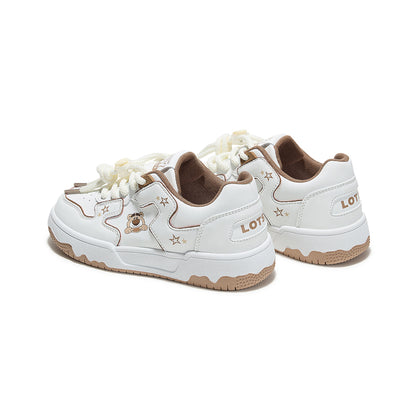 Disney Strawberry Bear bolalar uchun past ko'ylagi krossovkalari