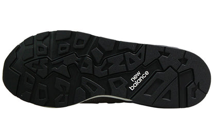 New Balans nb 580 klassik retro sigir terisi sirpanishga qarshi aşınmaya bardoshli engil past porozlikli erkaklar va ayollar uchun sement kulrang d keng poyafzal